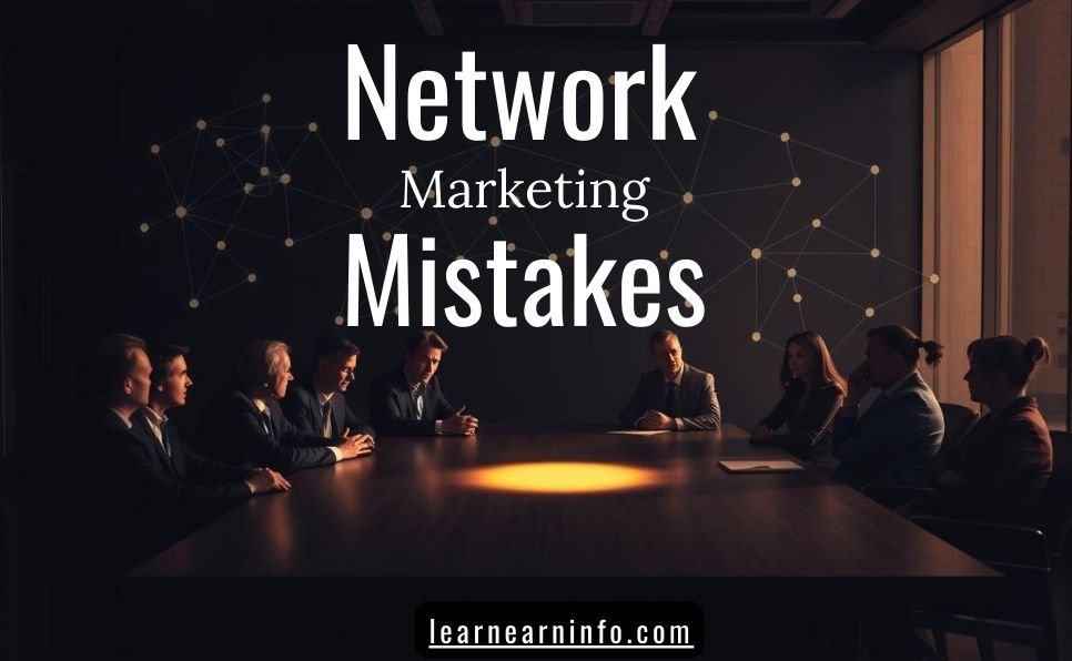 Network Marketing Mistakes That Are Killing Your Growth