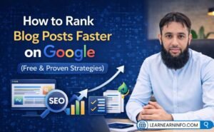 How to Rank Blog Posts Faster on Google (Free Guide)