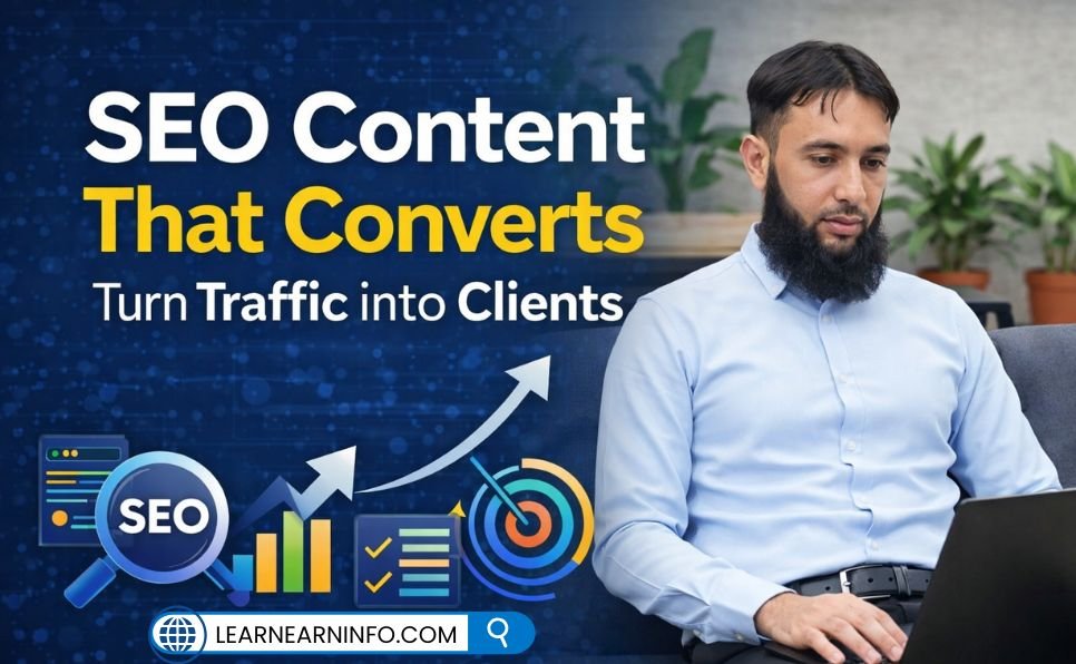 SEO Content That Converts Turn Website Traffic into Clients