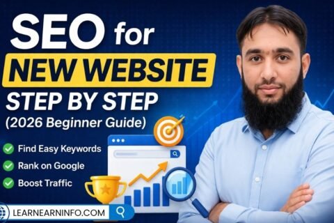 SEO for New Website Step by Step (2026 Guide to Rank Fast)