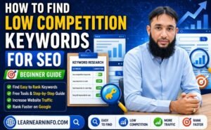 How to Find Low Competition Keywords for SEO (Beginner Guide)