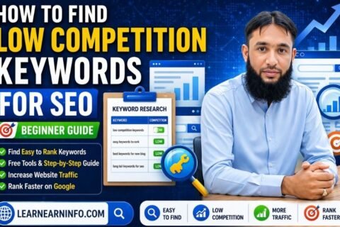 How to Find Low Competition Keywords for SEO (Beginner Guide)