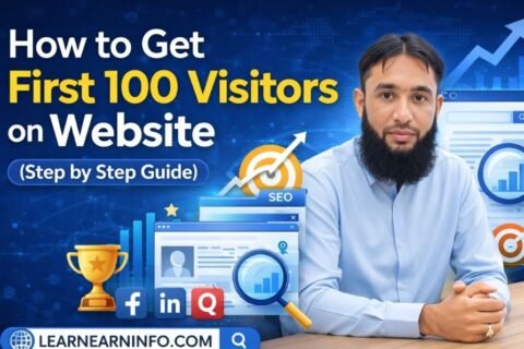 How to Get First 100 Visitors on Website