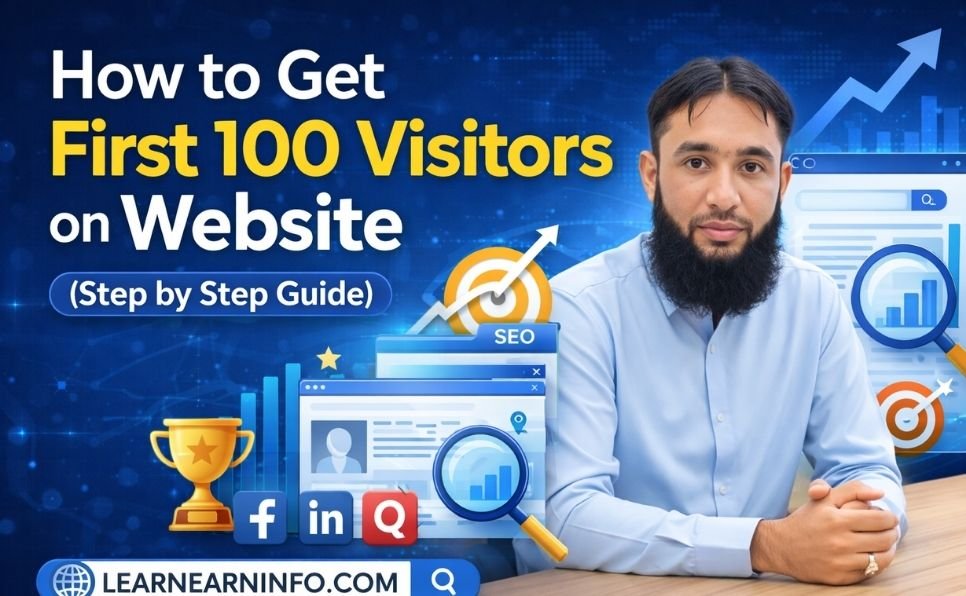 How to Get First 100 Visitors on Website