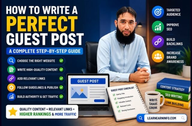 How to Write a Perfect Guest Post Guide