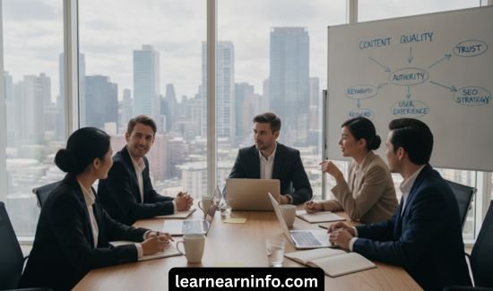 building trust with seo content
