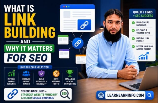 What Is Link Building and Why It Matters for SEO is ki feature image bna do