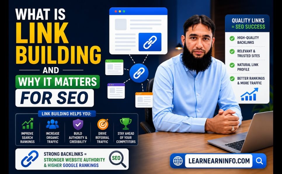 What Is Link Building and Why It Matters for SEO is ki feature image bna do